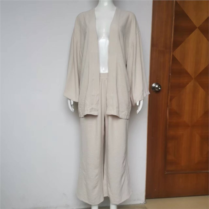 Women's Linen Trouser Suit Wit - Linen Pant Wide review and price