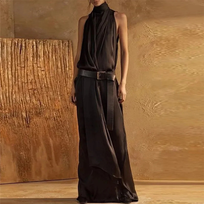 2026 Spring Summer Elegant Hal - Maxi Dress Halter review and price