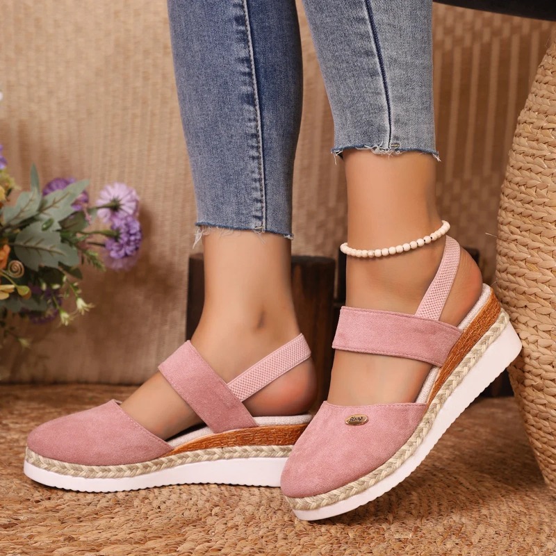 Women Closed Toe Wedge Sandals - Wedge Espadrille Women review and price
